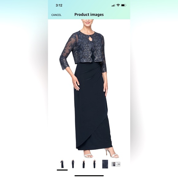 Alex Evenings empire waist bolero jacket dress is available for purchase on  au PAY Market - Imported Goods Online Store Co.Ltd. | au PAY Market -  Online Shopping Site